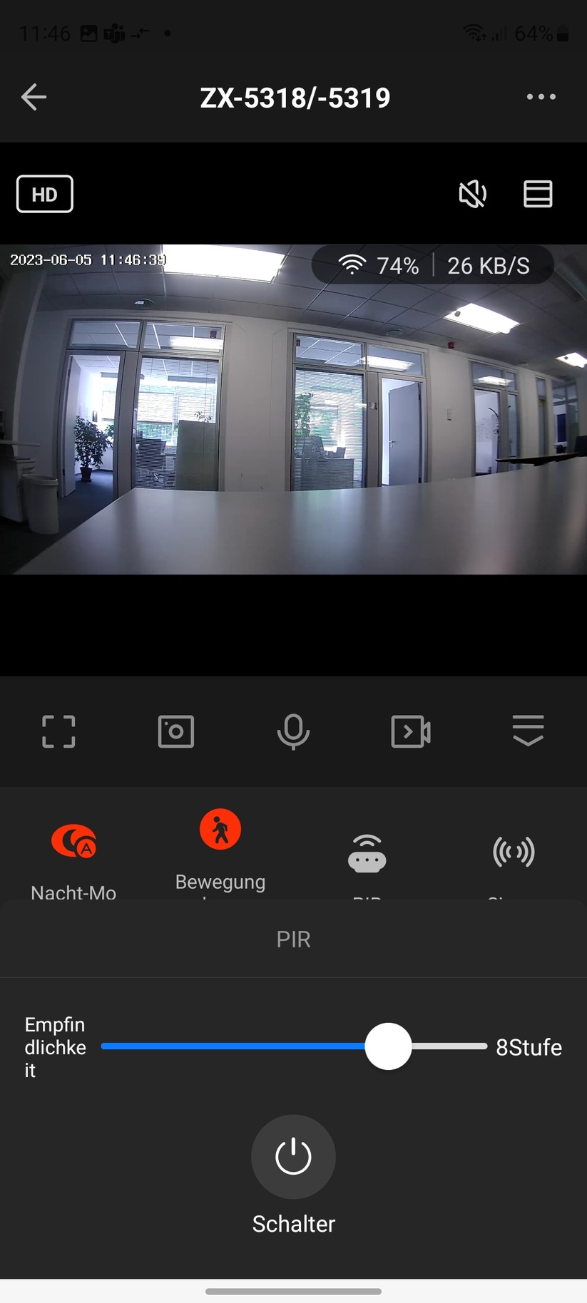 Visortech LED-Außenwandleuchte mit 2K-Überwachungskamera (ZX-5319-919): Tuya-App, Einrichtung, Konfiguration