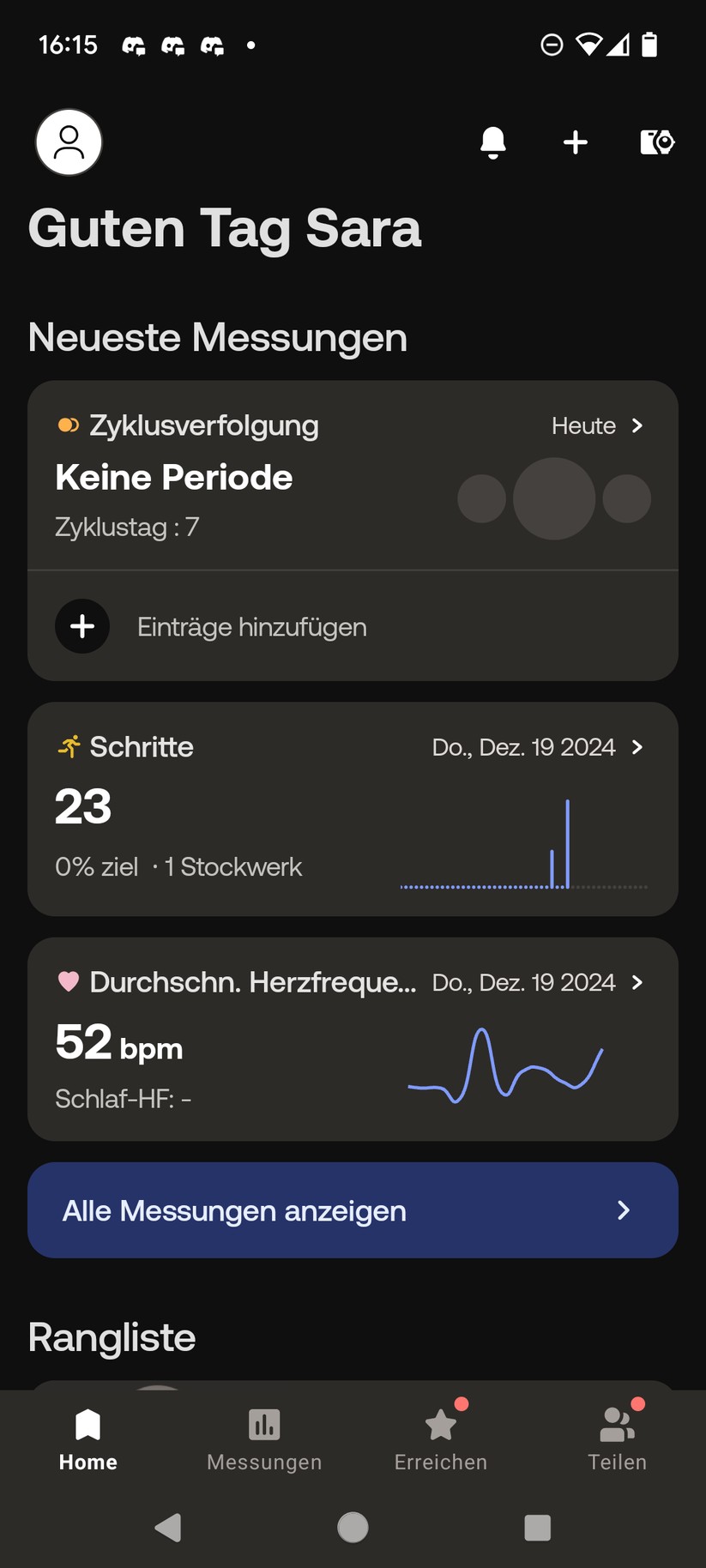 Withings Scanwatch 2 - App