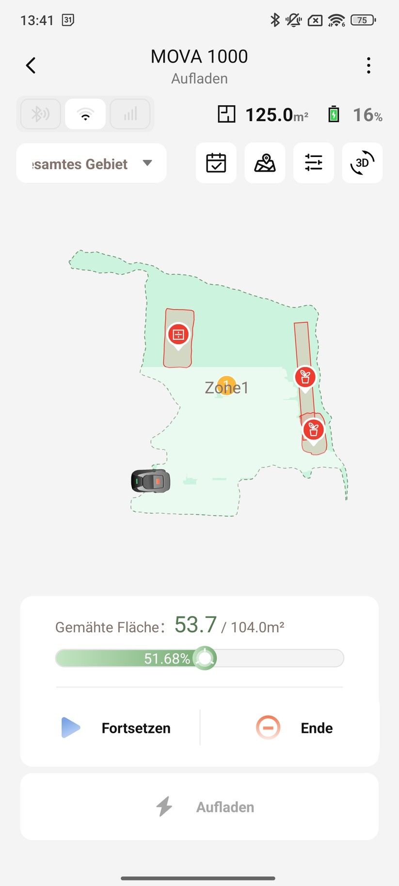 Mova 1000 – App