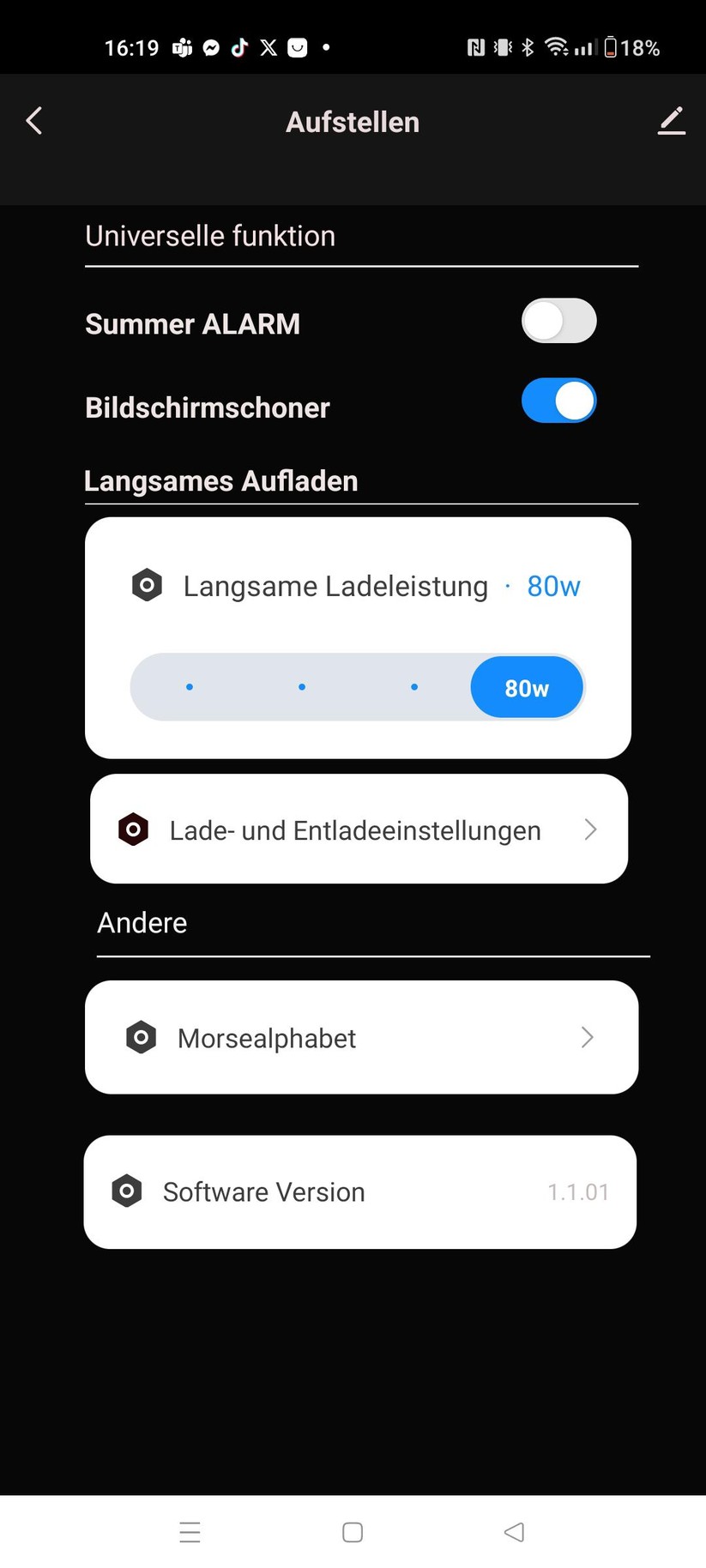 Blackview Oscal Powermax 3600 – Tuya-App