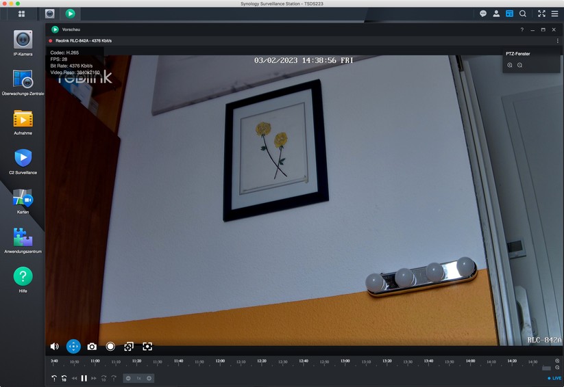 Synology Surveillance Station auf DS223