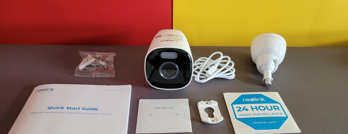 Reolink Argus Eco Ultra: 4K-Überwachungskamera mit Akku, Solarpanel und Spotlight
