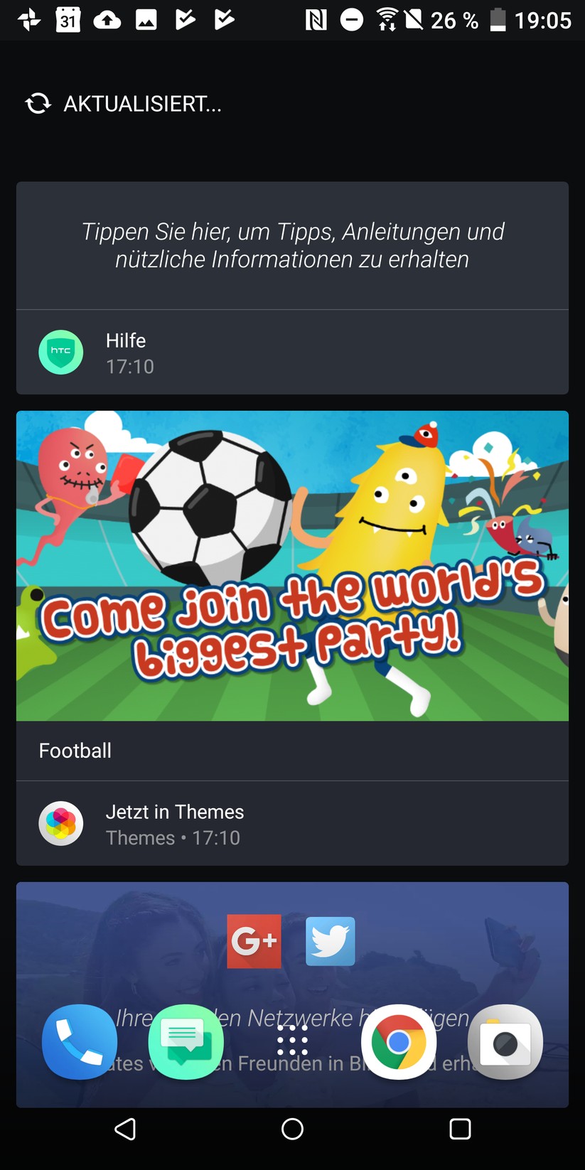 HTC Blinkfeed
