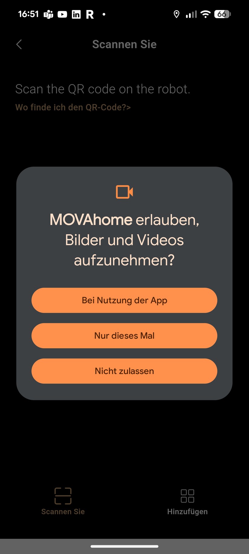 Mova V50 Ultra Complete – App