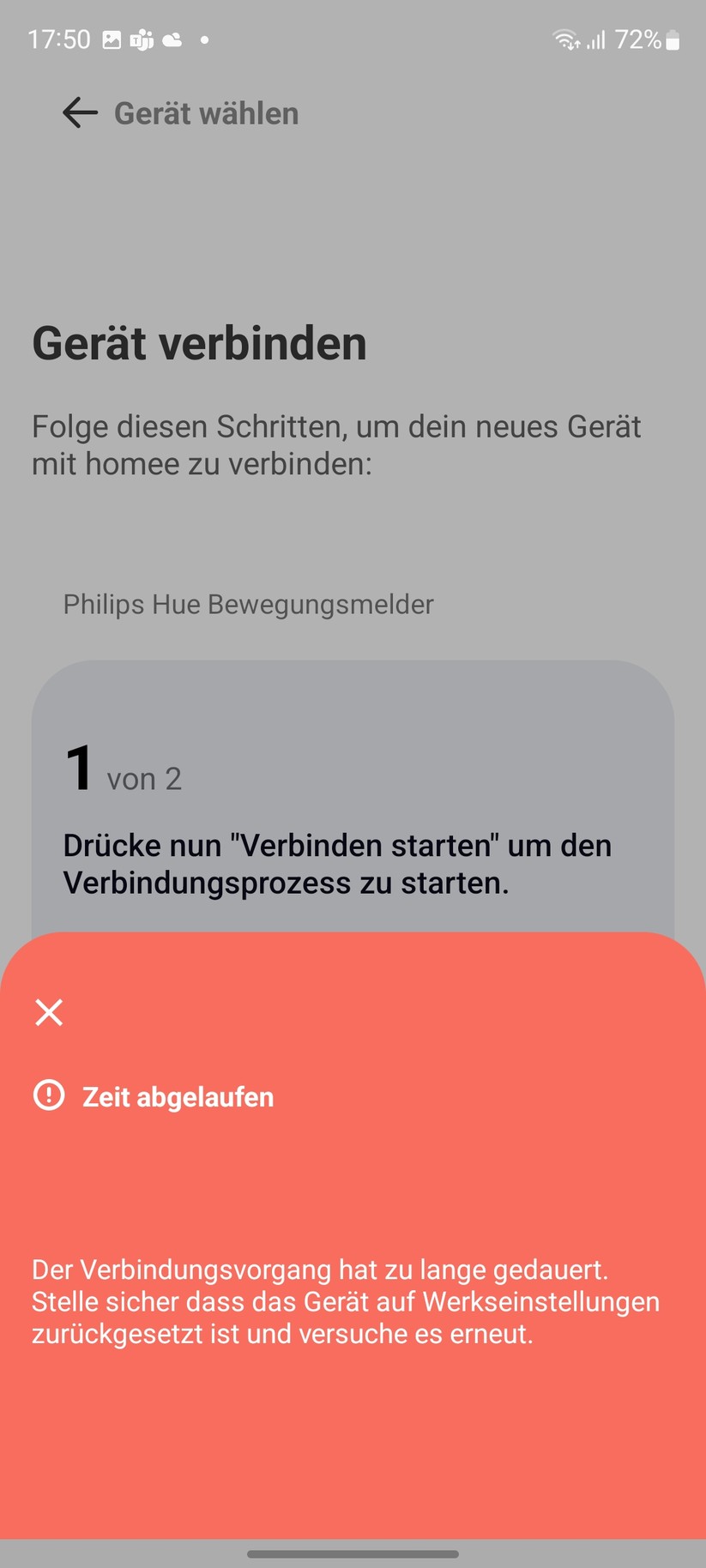 Homee: Smartphone- und Web-App
