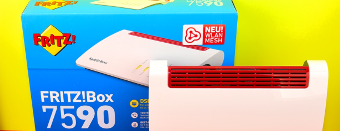 AVM Fritzbox 7590 mit Fritz OS 7 im Test: Router-Flaggschiff
