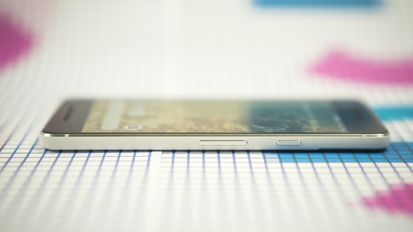 Die vordere Seite des Pixel 2 sieht ganz anders aus, als die des Pixel 2 XL.