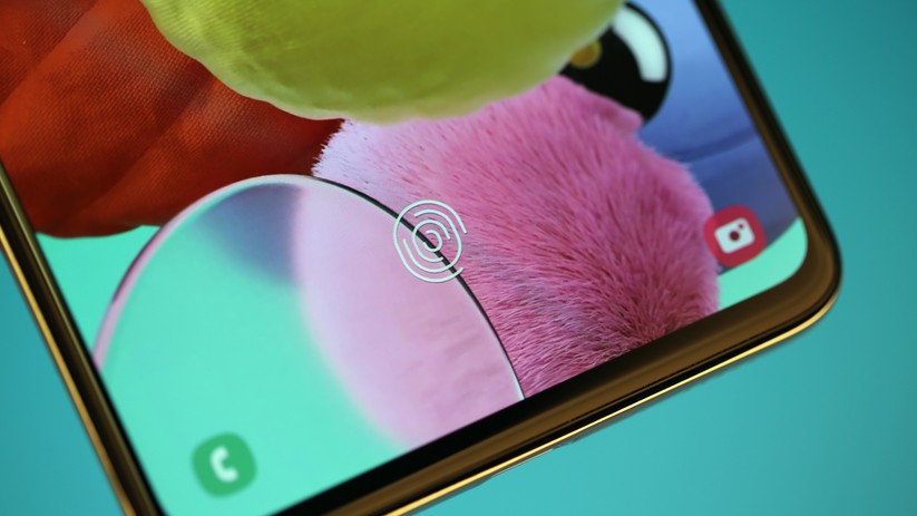 Der Fingerabdrucksensor im Dispay arbeitet besser als erwartet