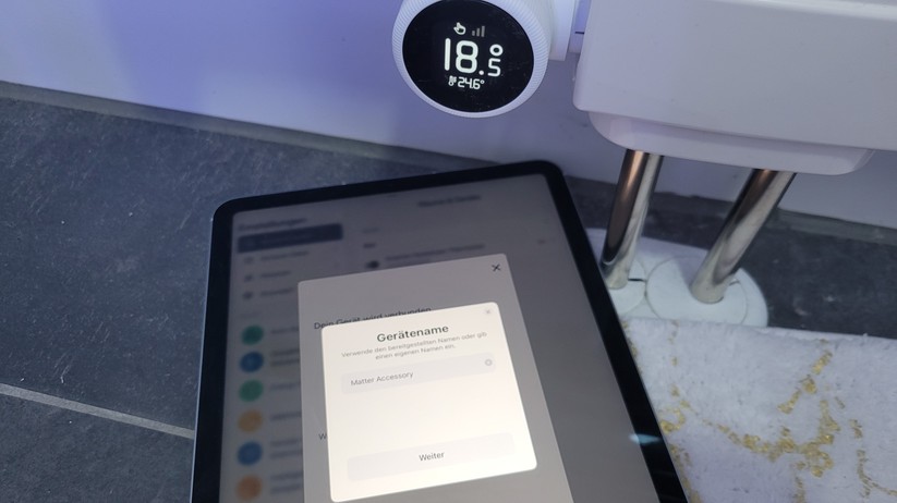 Tado X: Dank Matter und Thread ist das smarte Heizkörperthermostat kompatibel mit vielen Smart-Home-Zentralen.