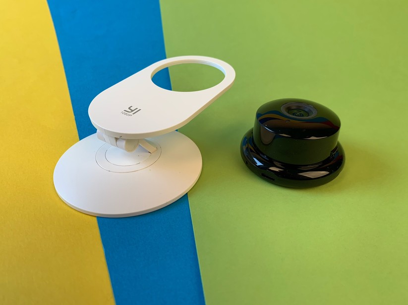 Die Yi-Kamera lässt sich auch ohne Standfuß einsetzen