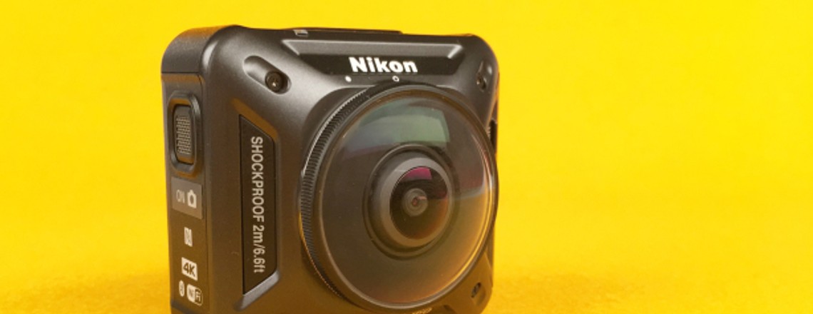 Nikon KeyMission 360 im Test: 4K und volle 360-Grad