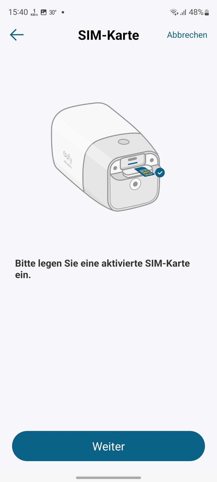 Eufy 4G LTE Starlight: Einrichtung