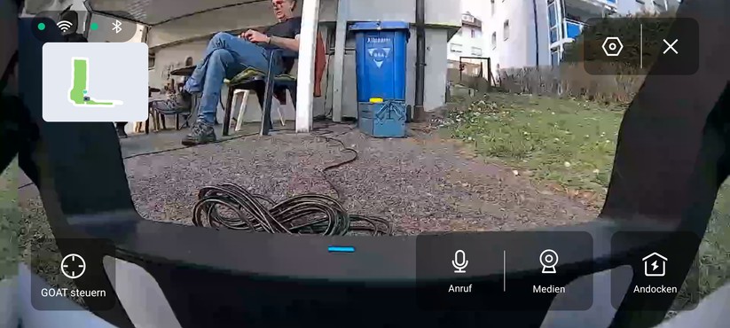 Ecovacs-App: Zusätzliche Einstellungen und Geräteinformationen