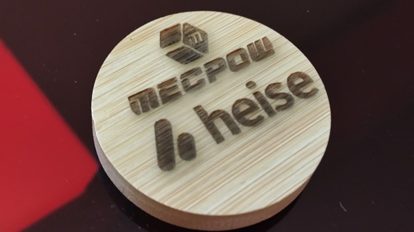 Dank Kamera ist die Positionierung von Grafiken beim Mecpow X4 Pro einfach – aber nur beim Einsatz der kostenpflichtigen Software Lightburn.