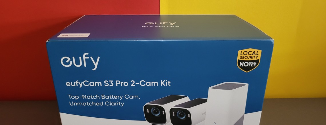 Eufycam S3 Pro: Kabellose Überwachungskamera mit 4K-Auflösung, lichtstarkem Objektiv und toller App