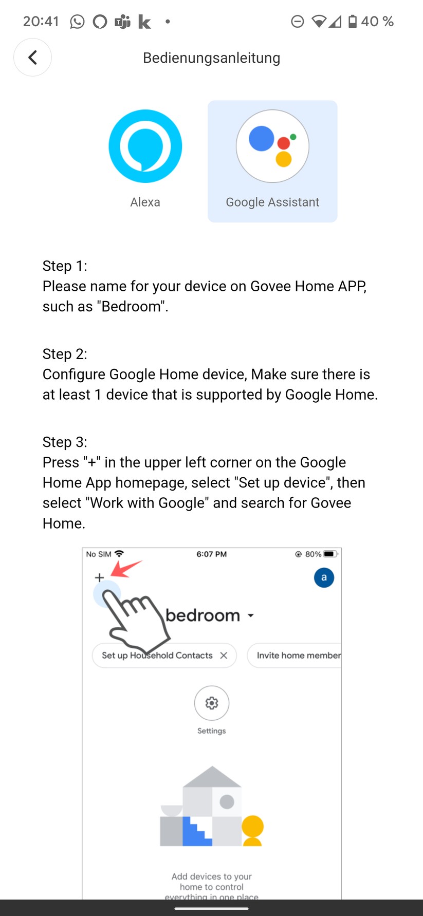 Govee App Screenshots