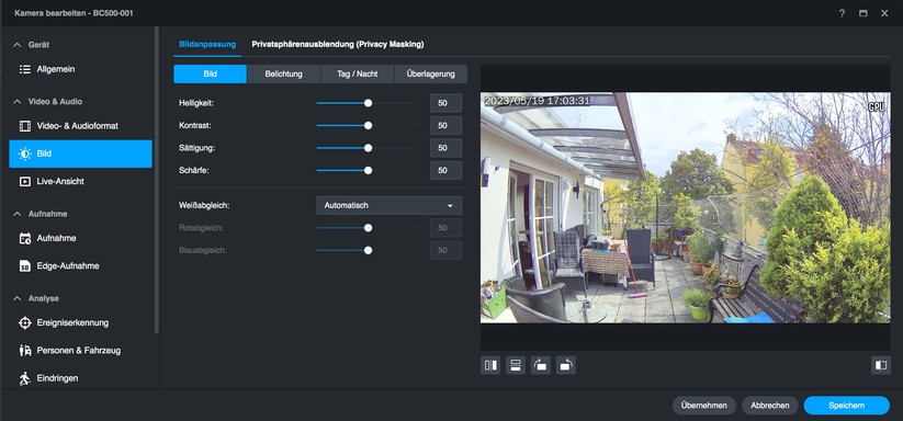Synology BC500: Setup und Einstellungen