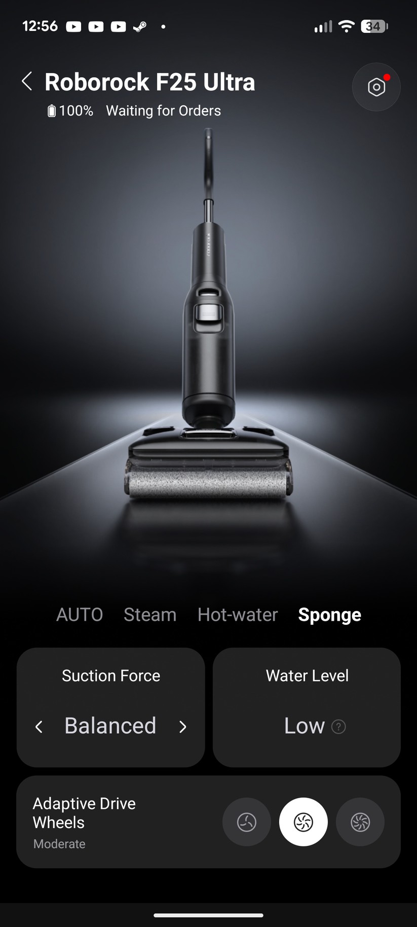 Roborock F25 Ultra - Bilder App 