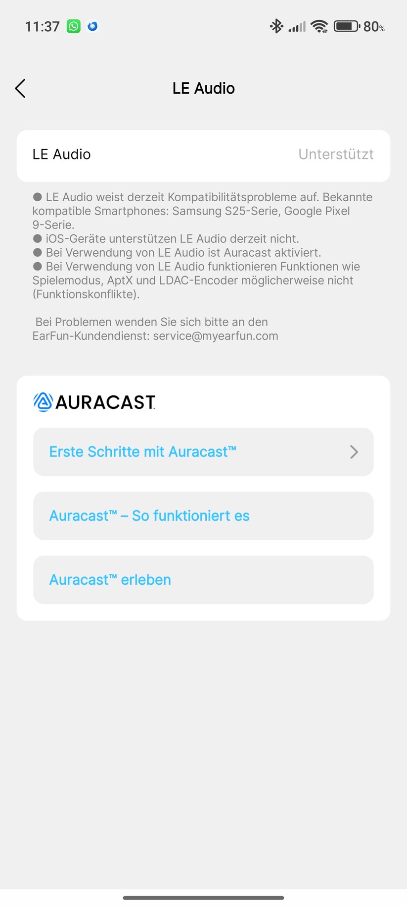 Earfun Air Pro 4+ Screenshot