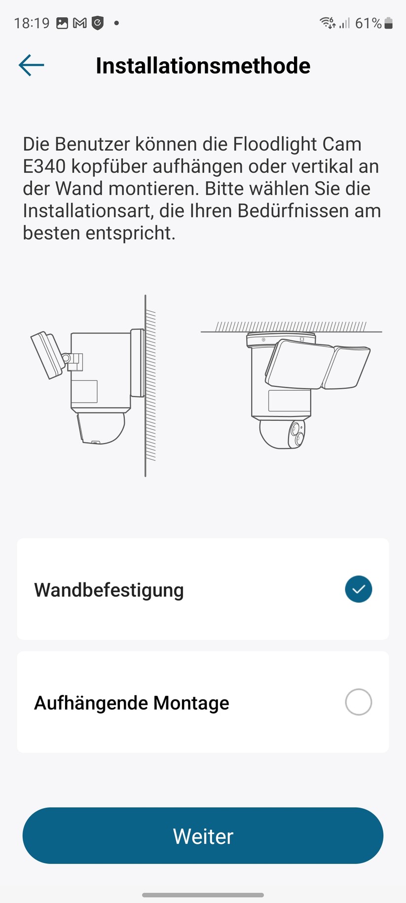 Eufy Floodlight Cam E340: Einrichtung und Einstellungen