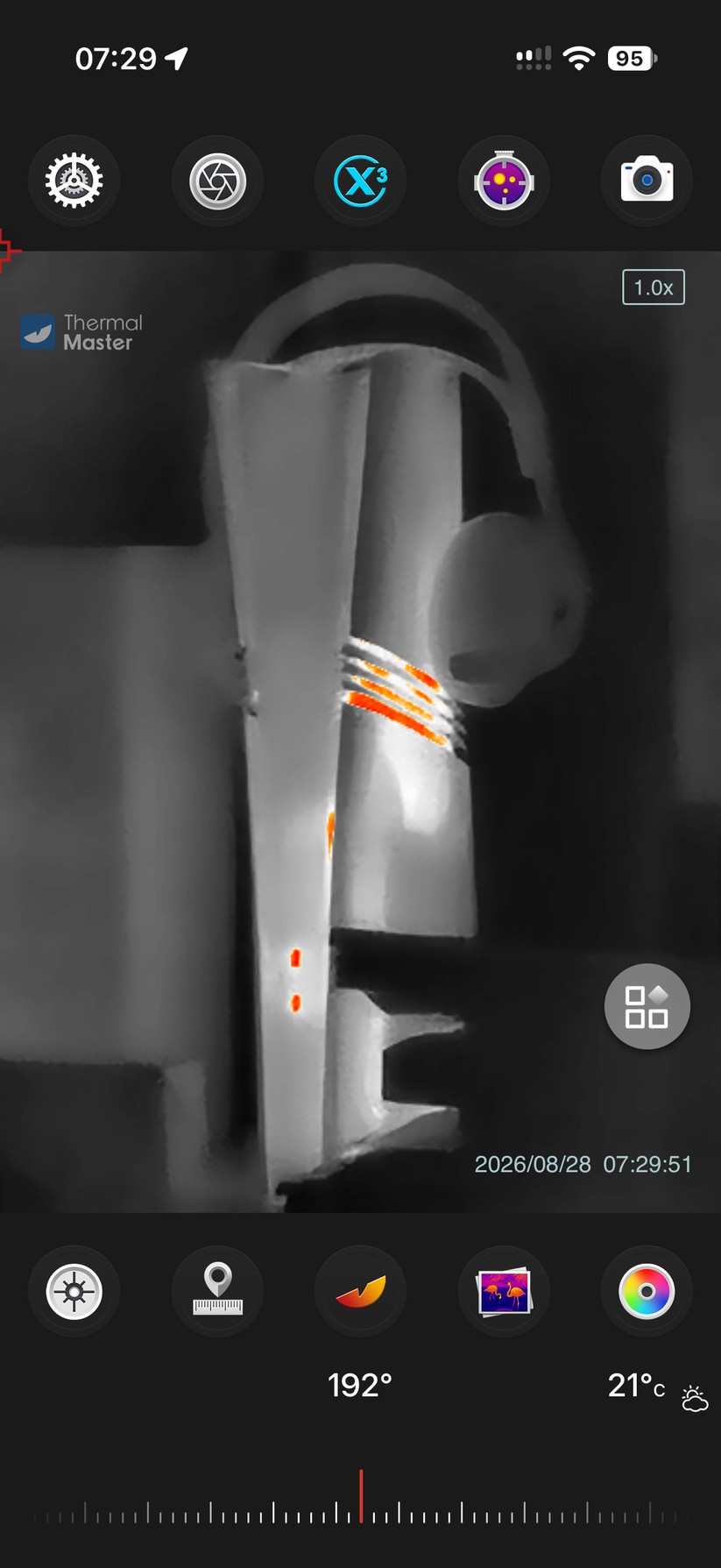 Thermal Master T2 Max: Aufnahmen