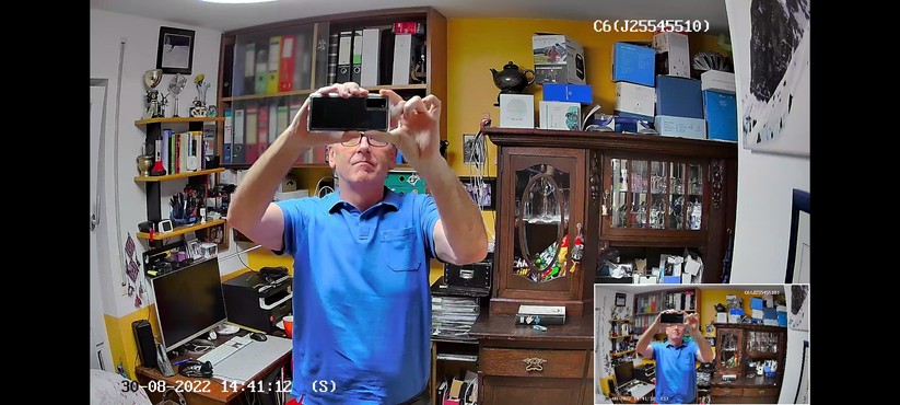 Ezviz C6 2K+: Automatischer Zoom