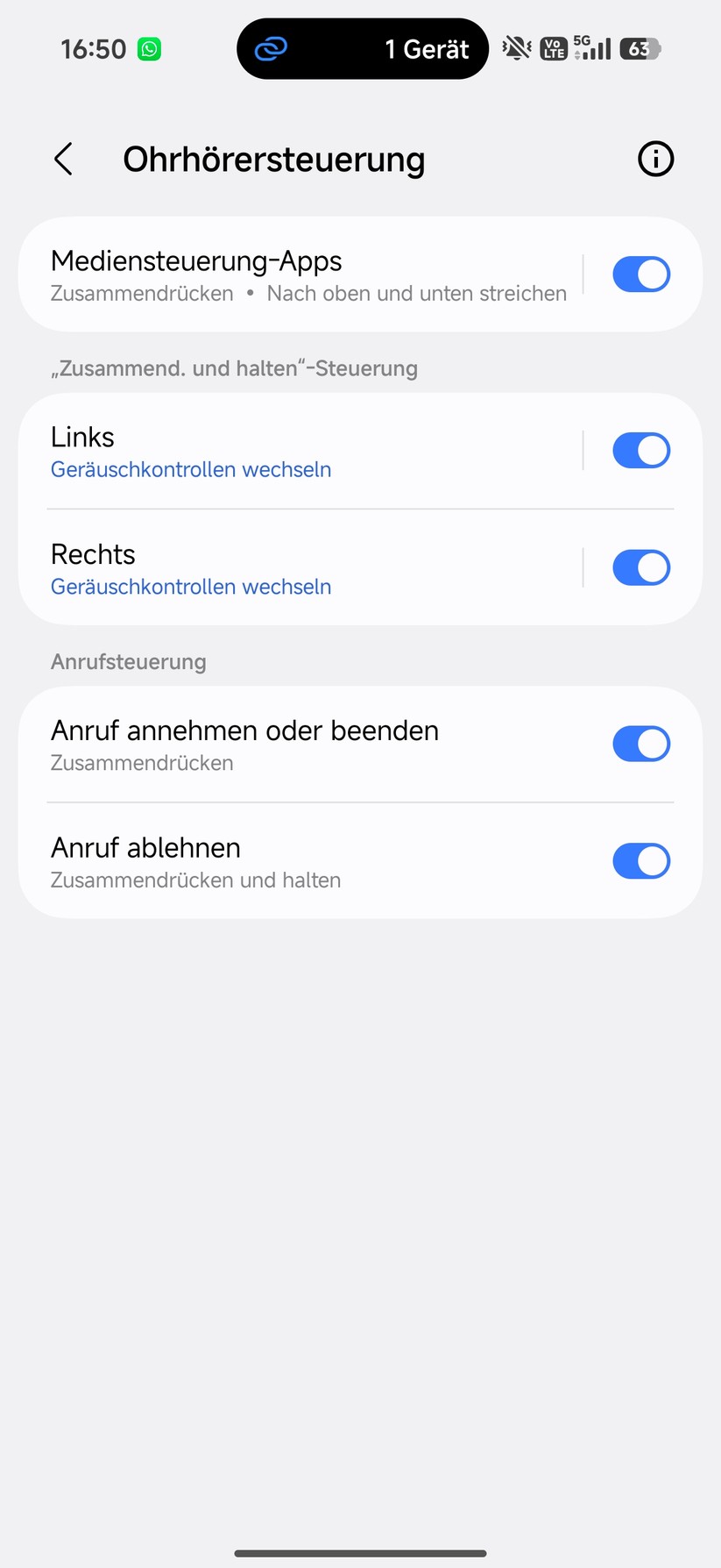 Samsung Galaxy Buds 4 Pro Screenshot