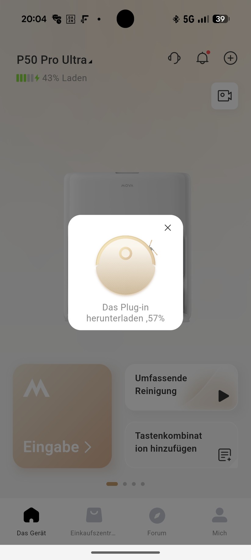 Mova P50 Pro Ultra – App & Einrichtung