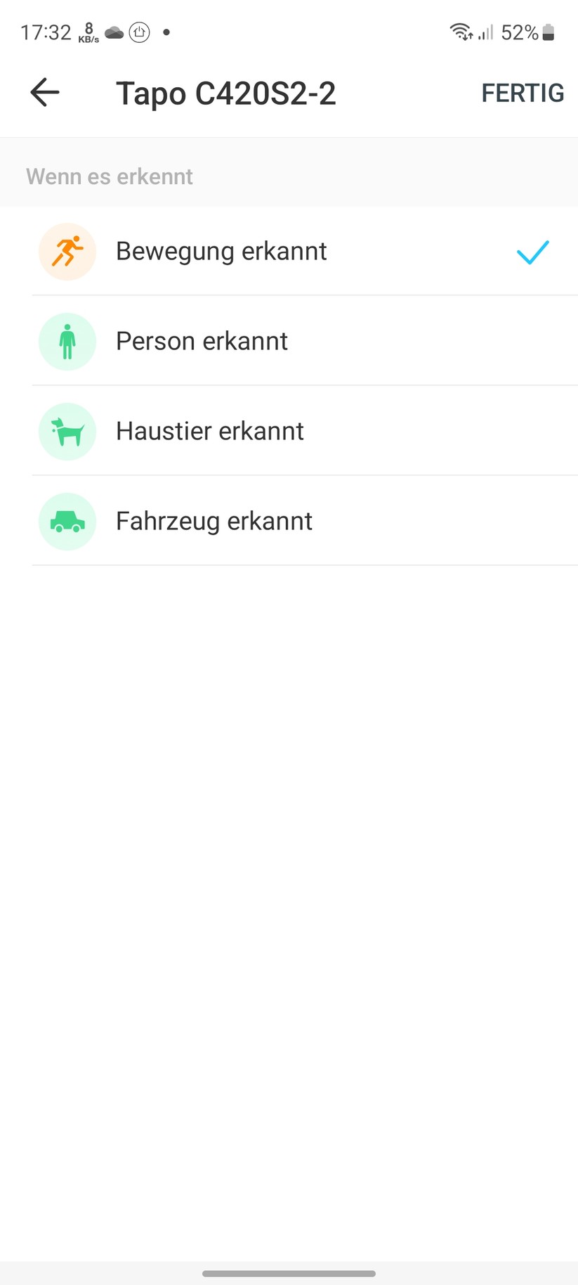 TP-Link Tapo C420S2: Einstellungen, Bilder