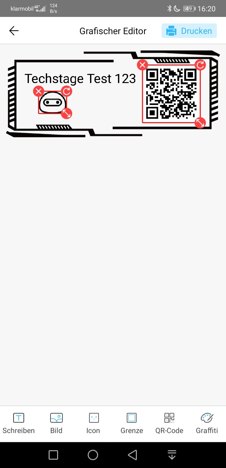 Etikettendrucker App