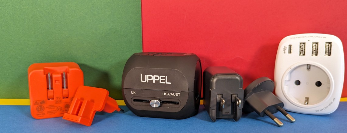 Reiseadapter für den Urlaub