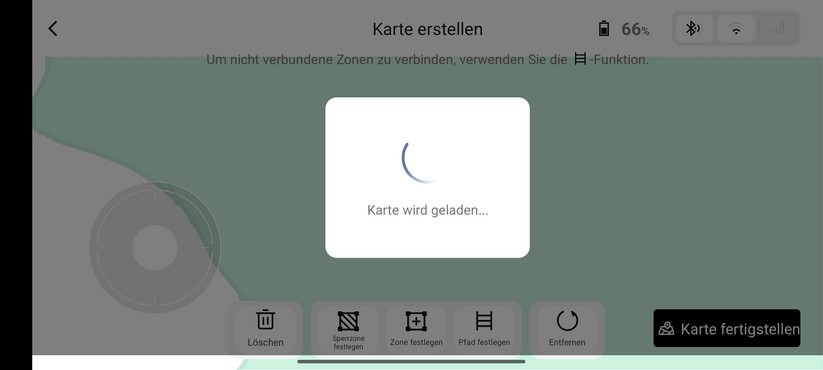 Mova 1000 – Einrichtung