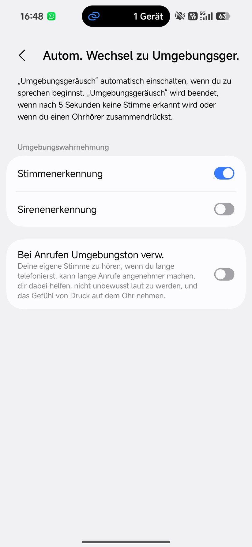 Samsung Galaxy Buds 4 Pro Screenshot