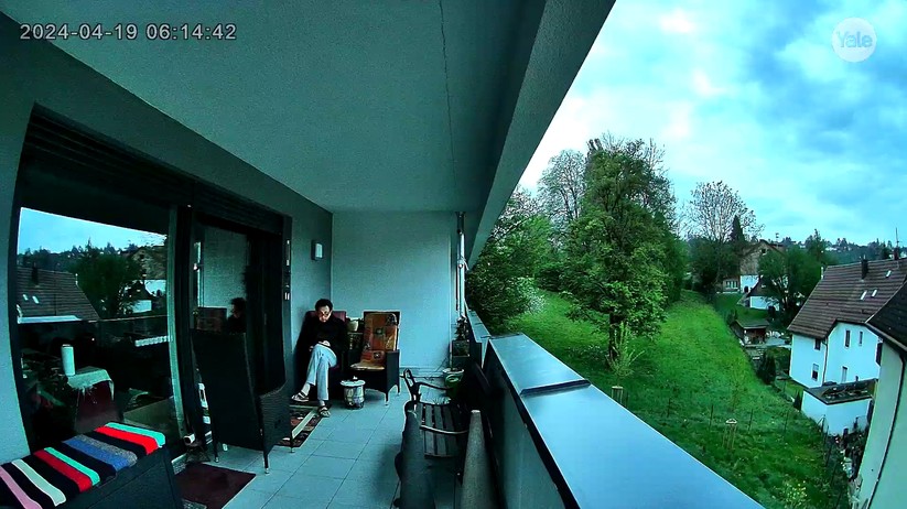 Yale Smart Outdoor Camera: Einstellungen, Aufnahmen