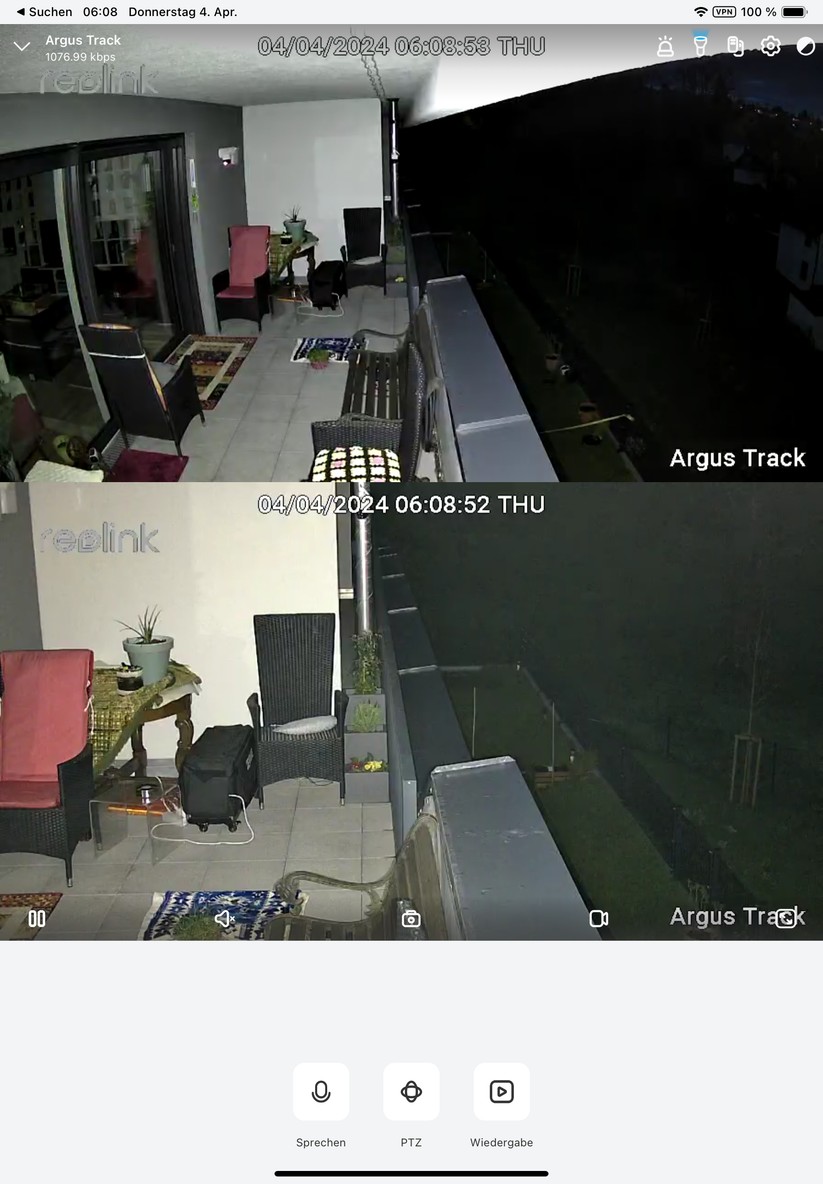 Reolink Argus Track: Testaufnahmen