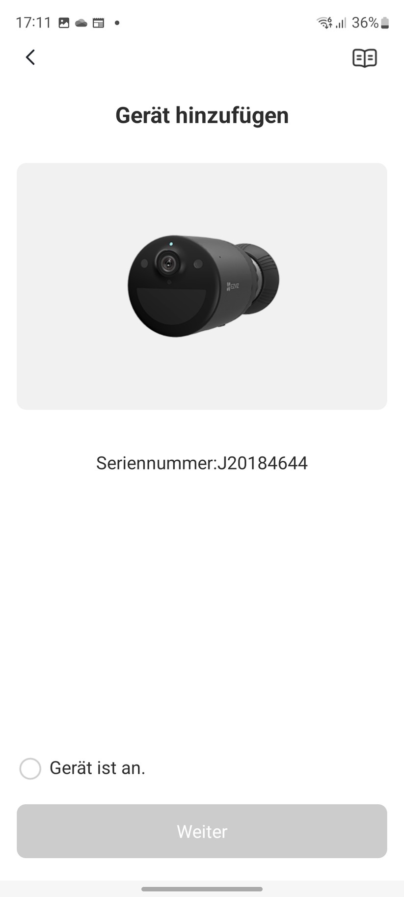 Ezviz Elife 2K+ (BC1C): App