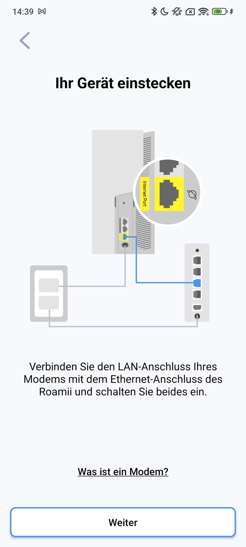 MSI Roamii BE Lite – App