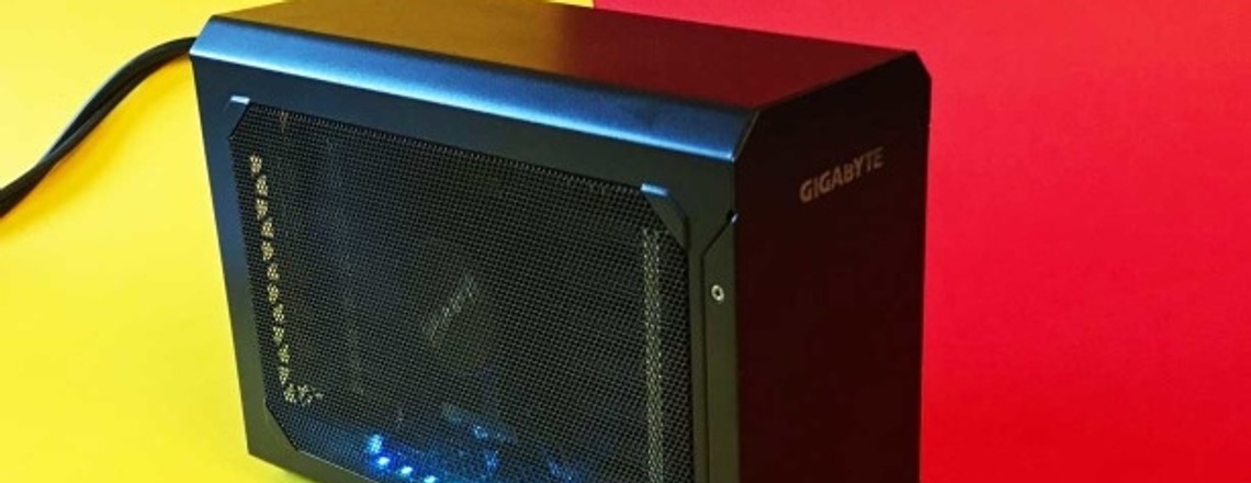 Gigabyte Gaming Box RX 580 im Test: eGPU für's Notebook