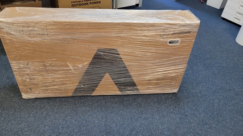 Accolmile E-Road: Verpackung, Lieferumfang und Aufbau