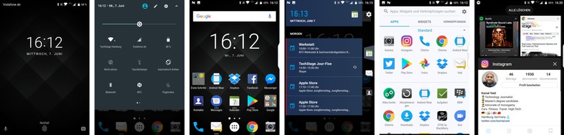 Auf dem BlackBerry KEYone läuft Android OS 7.1.1 Nougat.