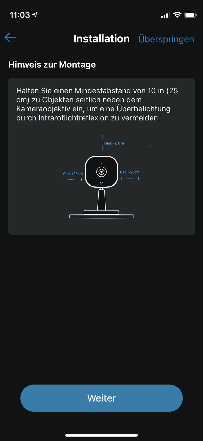 Eufy Indoor Cam 2K im Setup