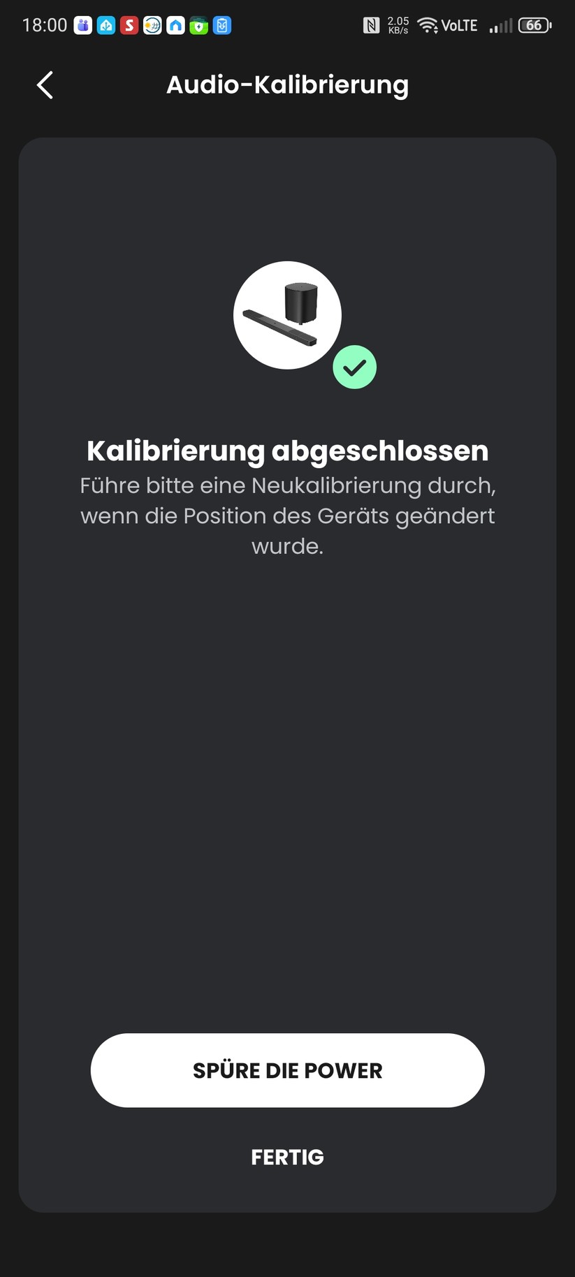 Mit der App JBL One wird die JBL BAr 1000MK2 eingerichtet.