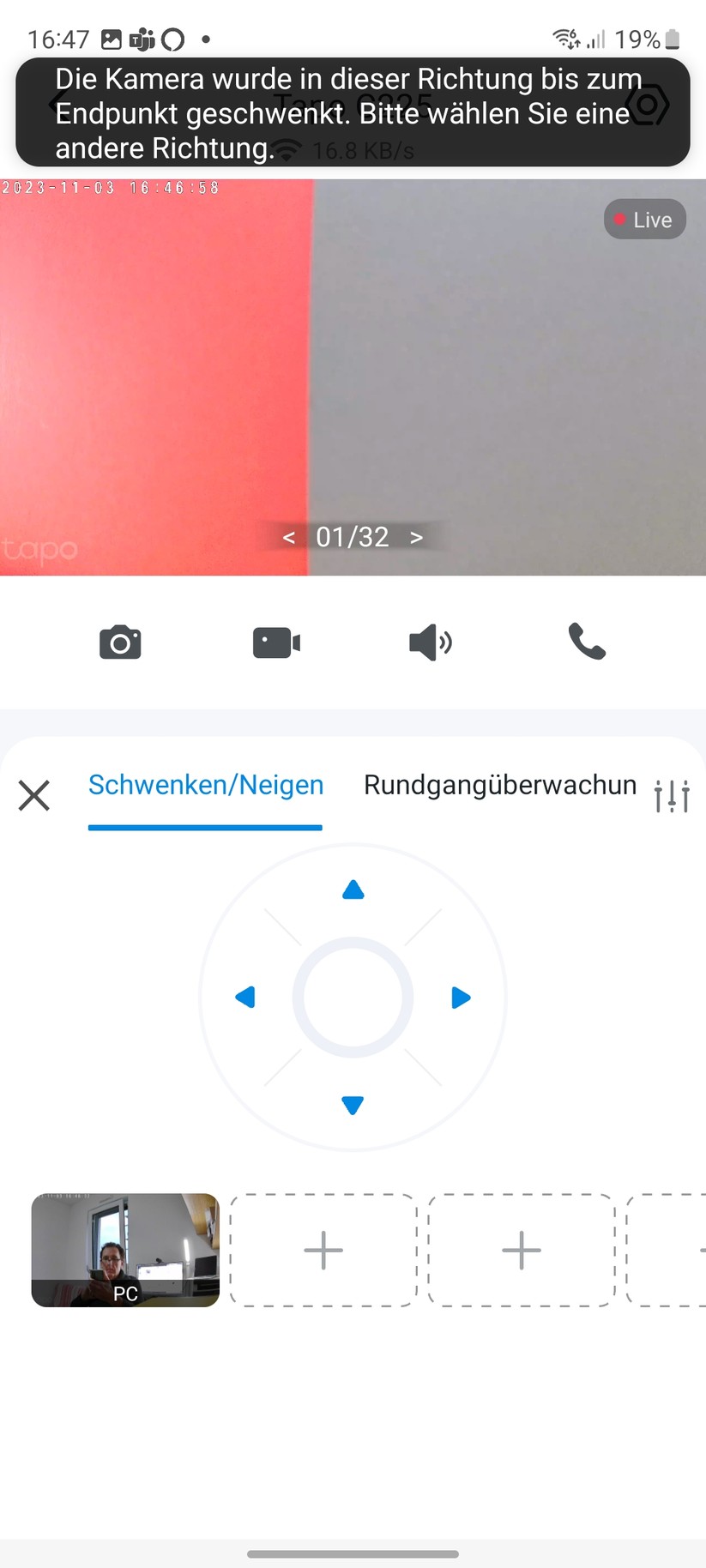 TP-Link Tapo C225: Einrichtung und Einstellungen