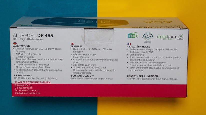 Albrecht DR 455