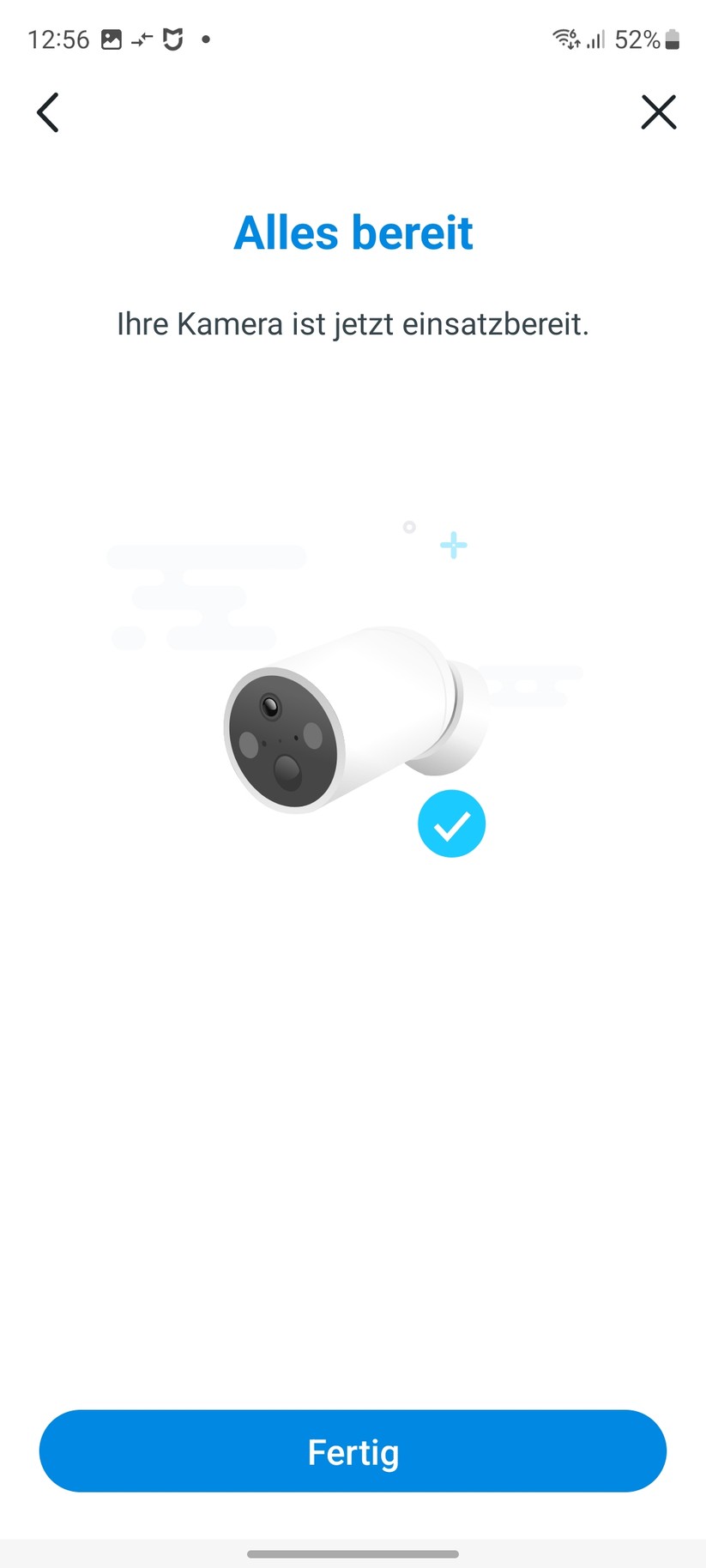 TP-Link C425: Das Set-up der Überwachungskamera erfolgt mit der Tapo-App, für die allerdings ein Konto erforderlich ist. Die App informiert dabei nicht nur die Funktionen der C425, sondern gibt auch Tipps zum Aufstellort.