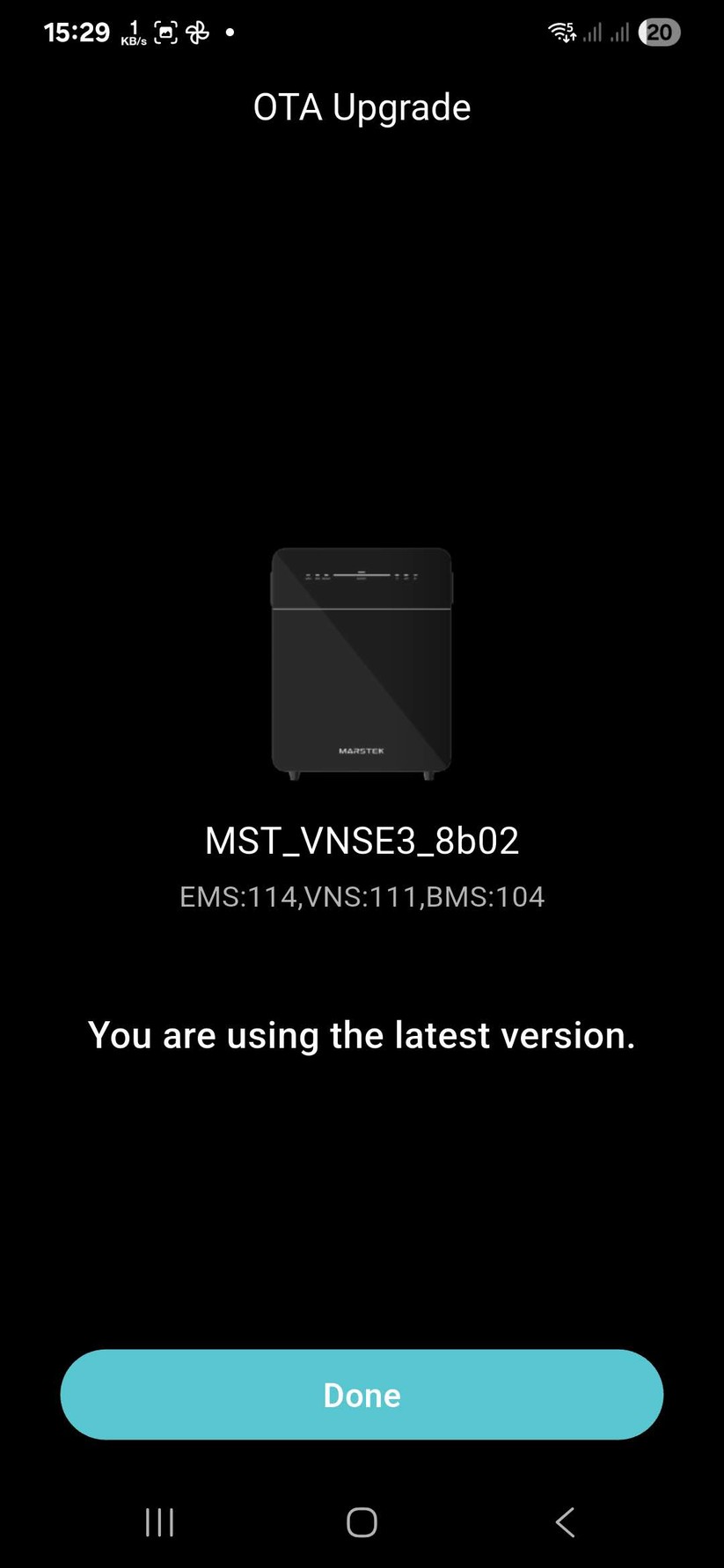 Die Marstek-App bietet Grundfunktionen für den Venus E 3.0. Aber den Einsatz von mehreren Stromspeichern deckt sie derzeit bisher nicht ab.