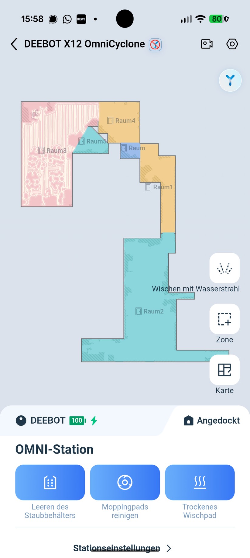 Ecovacs X12 Omni Cyclone – App & Einrichtung