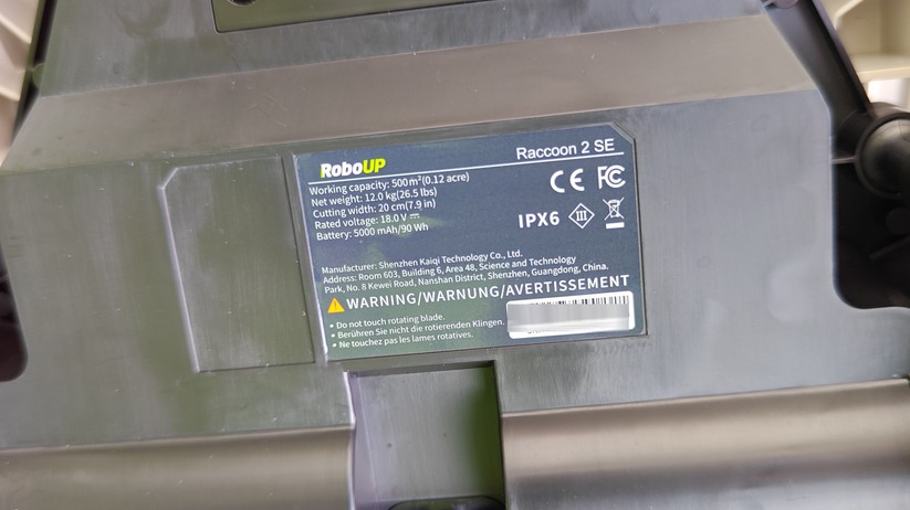 Roboup Raccoon 2 SE: Günstiger Mähroboter ohne Begrenzungskabel für Gärten mit festen Grenzen