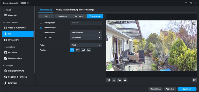 Synology BC500: Setup und Einstellungen
