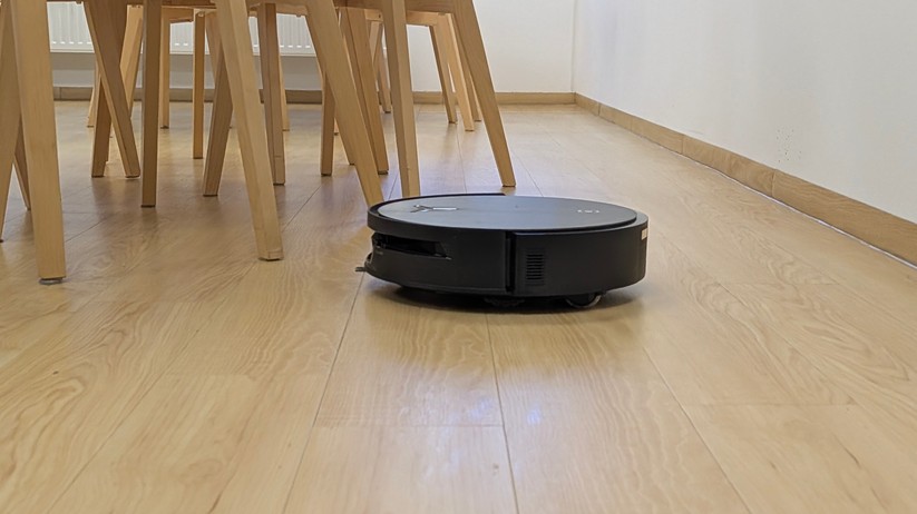 Ecovacs X12S Omnicyclone – Teppich-Reinigung: Vorher vs. Nachher
